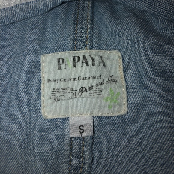 PAPAYA denim dress - Picture 3 of 3